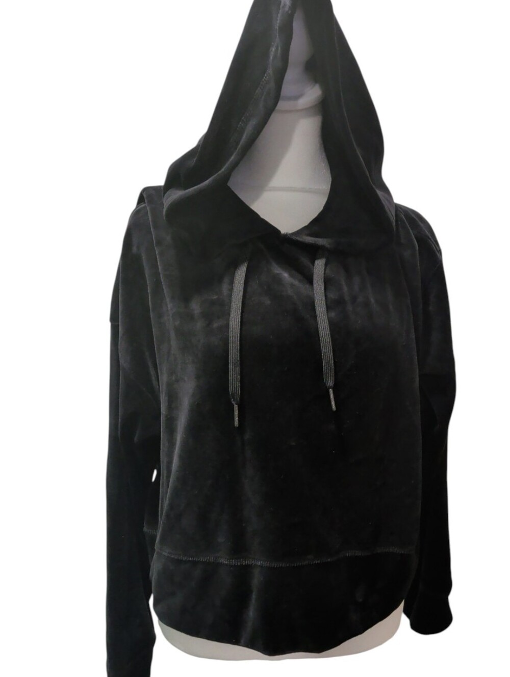 Retail $80 Calvin Klein Performance Velvet Cropped Hoodies